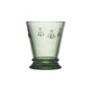 Vattenglas Grön Abeille 6 st