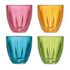 Vattenglas Lily 4 st olika färger
